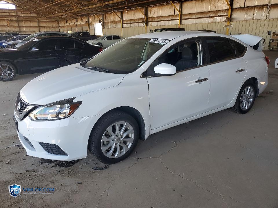 2019 NISSAN SENTRA SV – Lot 56947886 auction photo