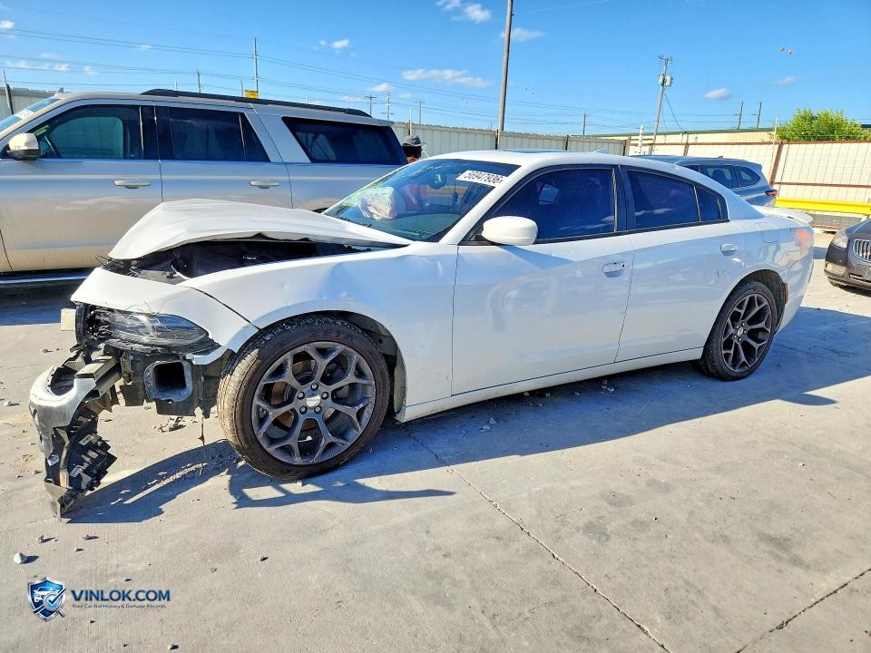 2015 DODGE CHARGER SXT – Lot 56947936 auction photo