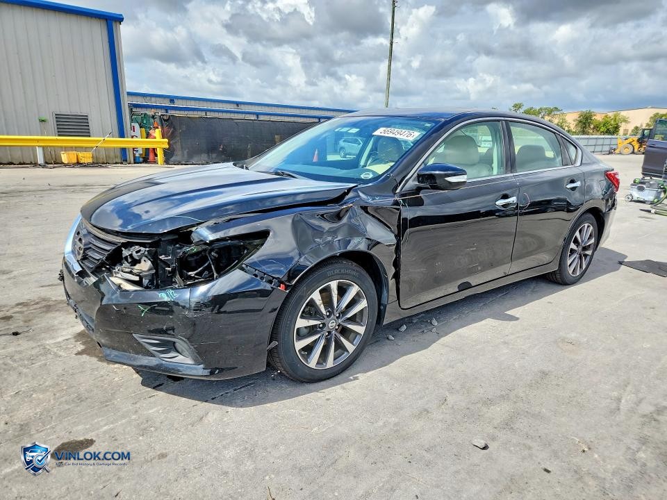 2017 NISSAN ALTIMA 2.5 SL – Lot 56949476 auction photo