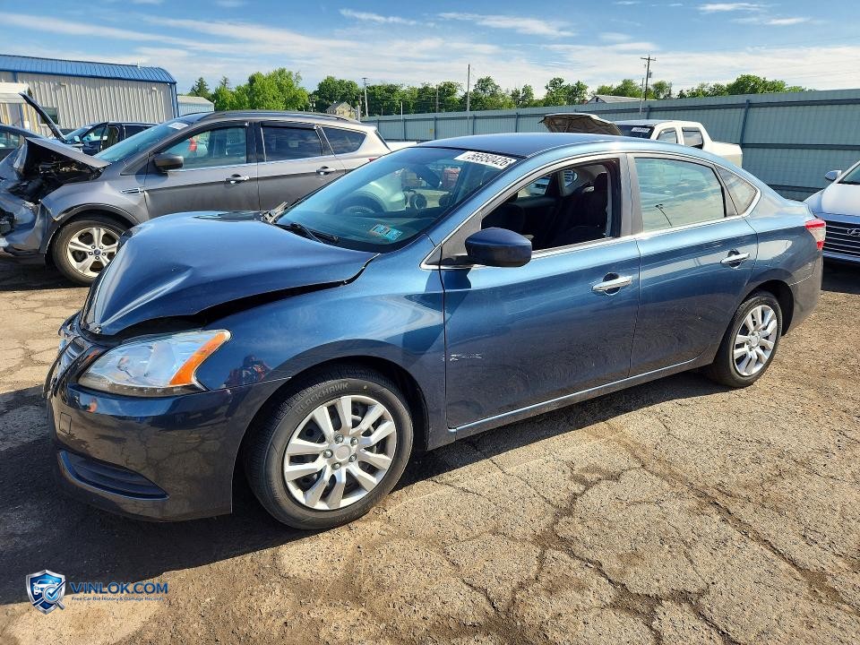 2013 NISSAN SENTRA SV – Lot 56950426 auction photo