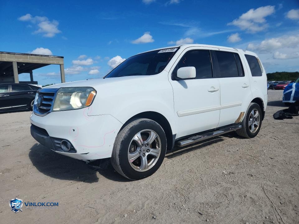 2014 HONDA PILOT EXL – Lot 56951396 auction photo