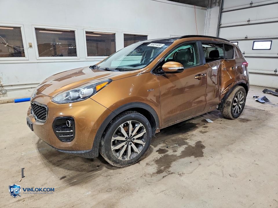 2018 KIA SPORTAGE EX – Lot 56951456 auction photo