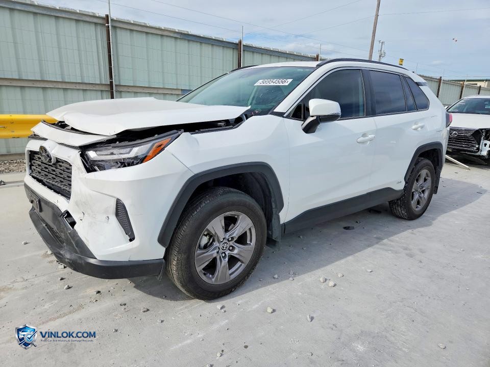 2025 TOYOTA RAV4 HYBRID XLE – Lot 56954556 auction photo