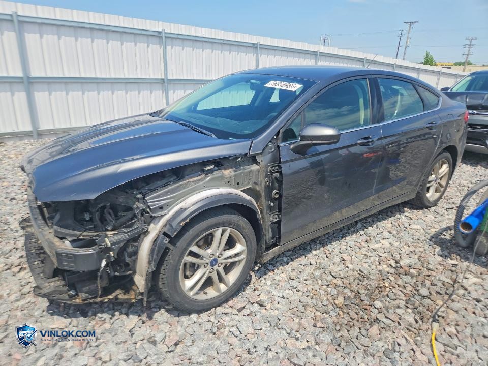 2018 FORD FUSION SE – Lot 56955986 auction photo