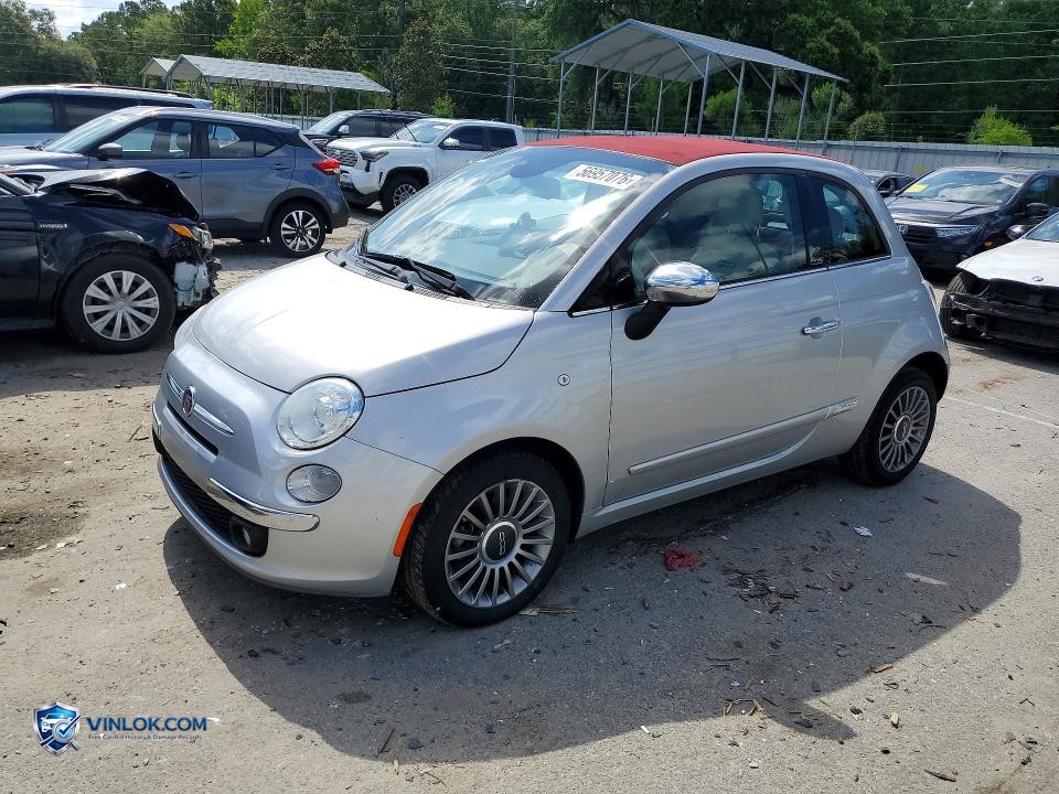 2013 FIAT 500 LOUNGE – Lot 56957076 auction photo