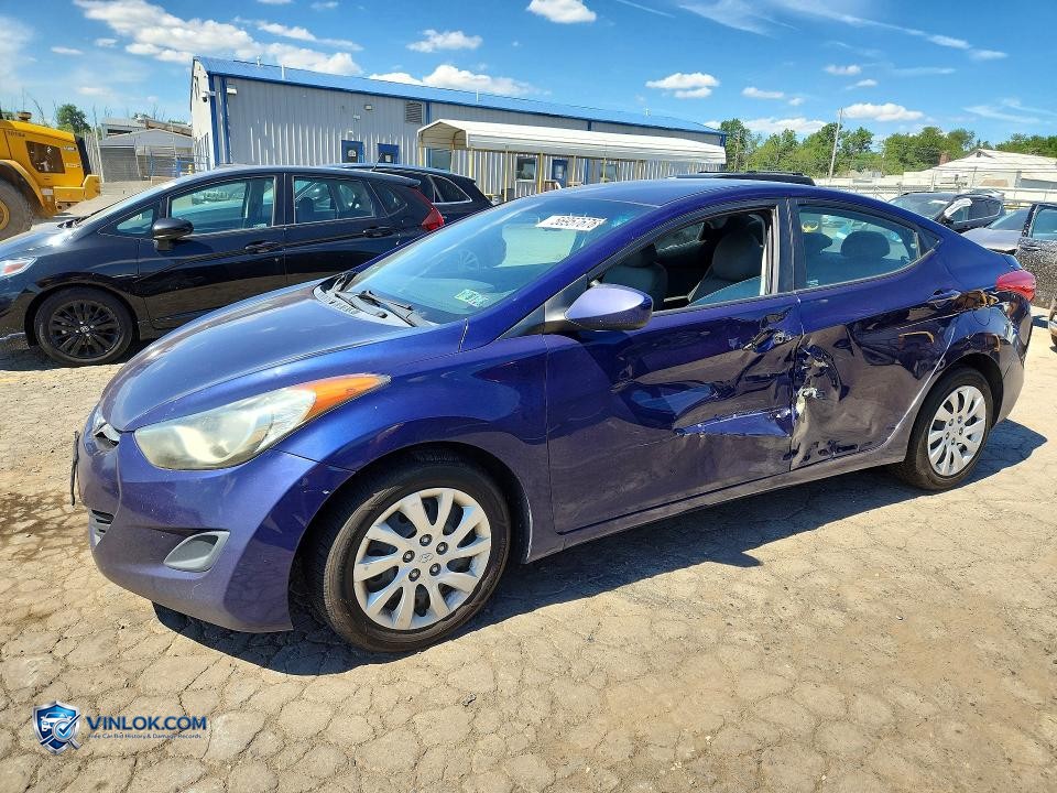 2011 HYUNDAI ELANTRA GLS – Lot 56957676 auction photo