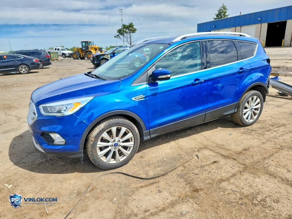 2017 FORD ESCAPE TITANIUM – Lot 56957916 auction photo