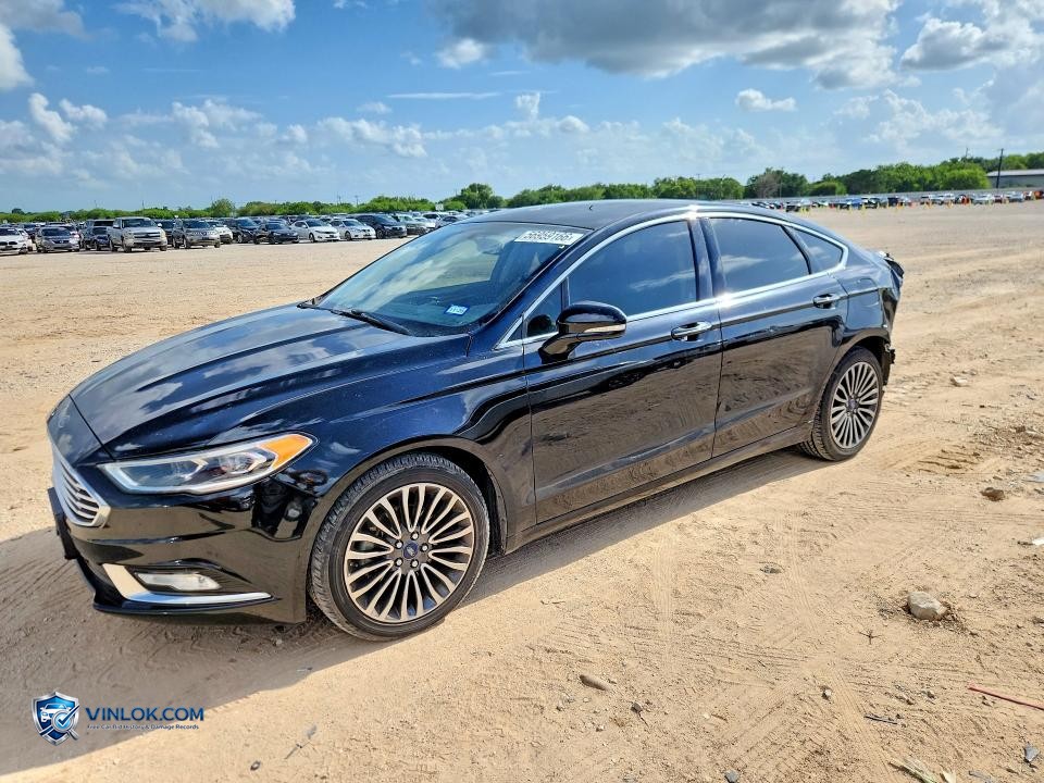 2018 FORD FUSION TITANIUM – Lot 56959166 auction photo