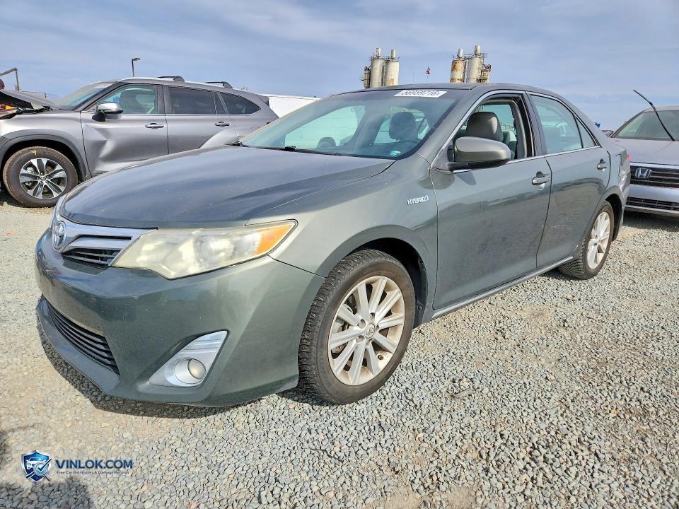 2012 TOYOTA CAMRY HYBRID XLE – Lot 56959716 auction photo