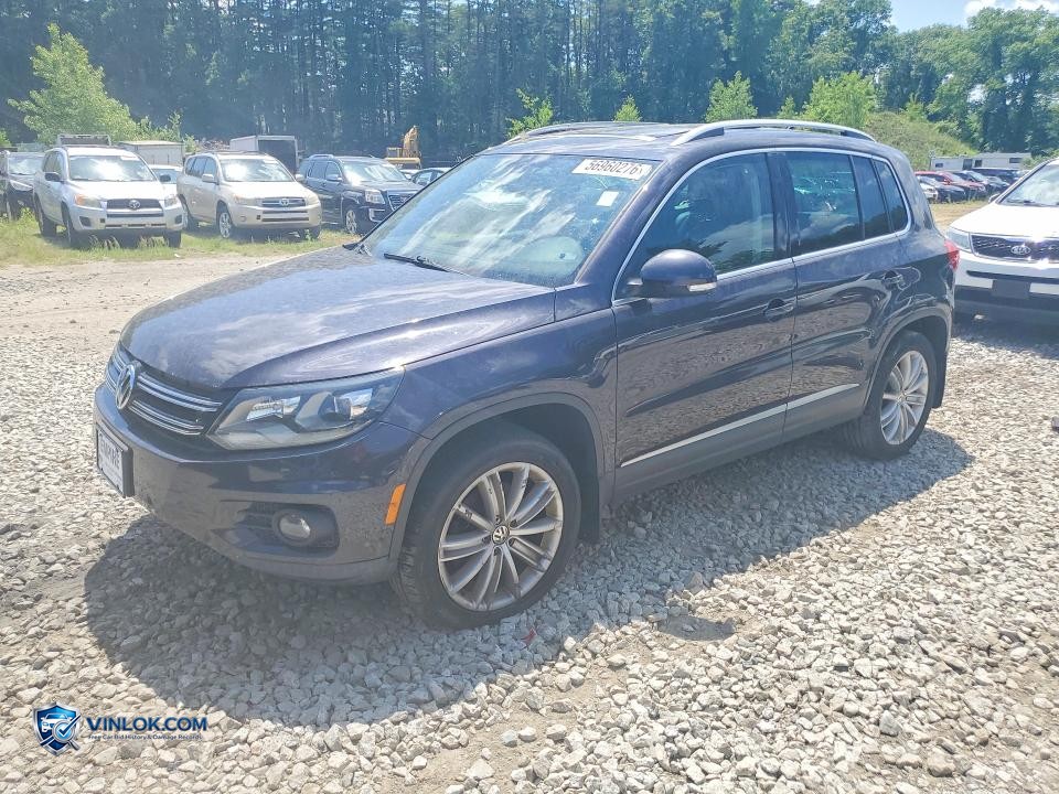 2016 VOLKSWAGEN TIGUAN S – Lot 56960276 auction photo