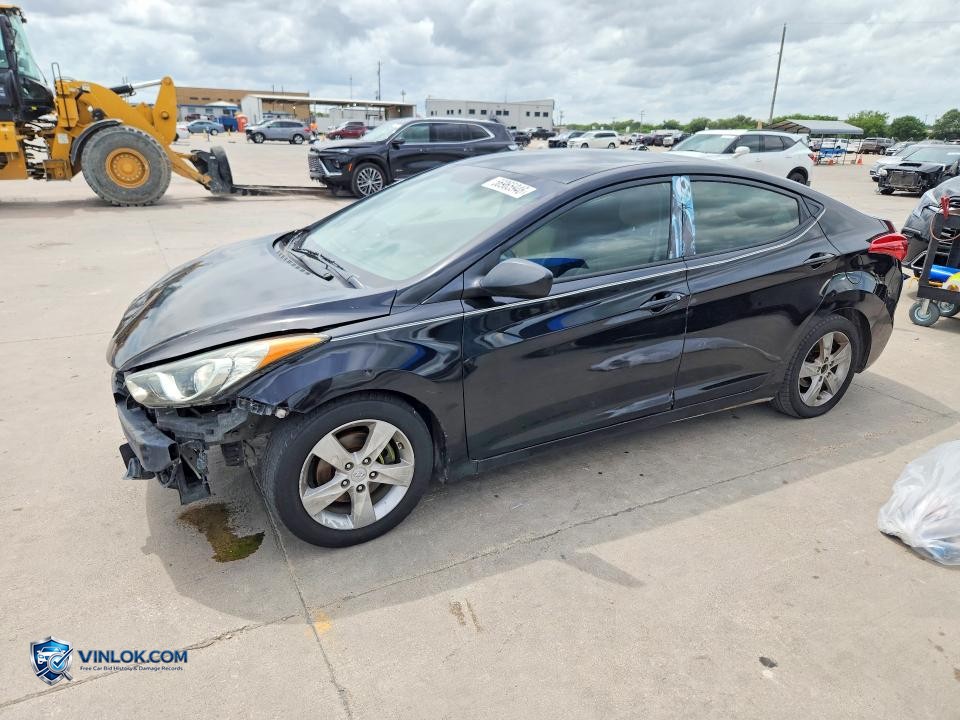 2011 HYUNDAI ELANTRA GLS – Lot 56965946 auction photo
