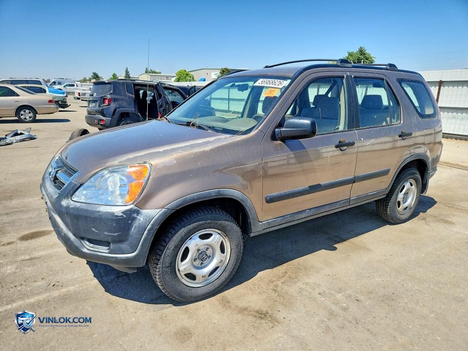 2004 HONDA CR-V LX – Lot 56968626 auction photo