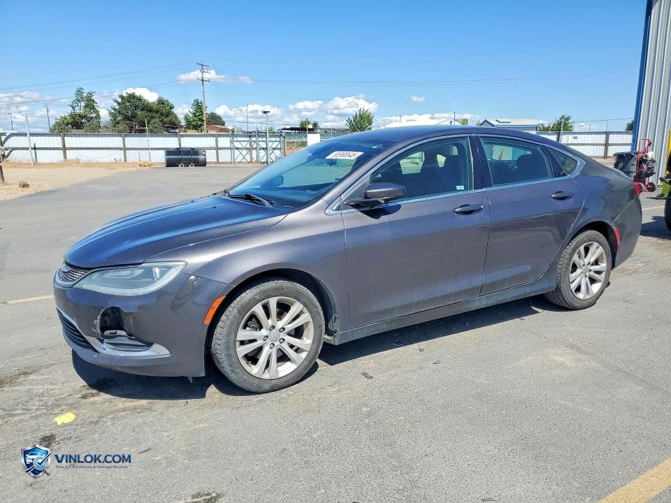2015 CHRYSLER 200 LIMITED – Lot 56968646 auction photo