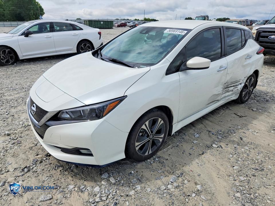 2021 NISSAN LEAF SV PLUS – Lot 56969146 auction photo
