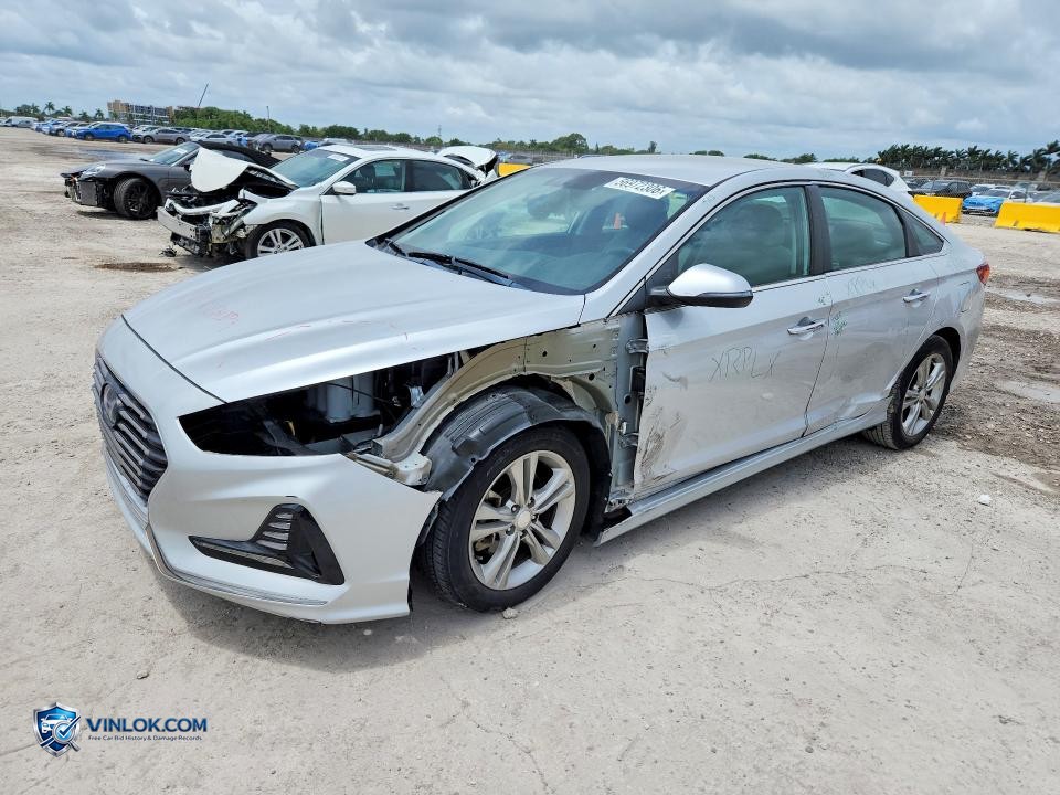 2018 HYUNDAI SONATA SEL – Lot 56972306 auction photo