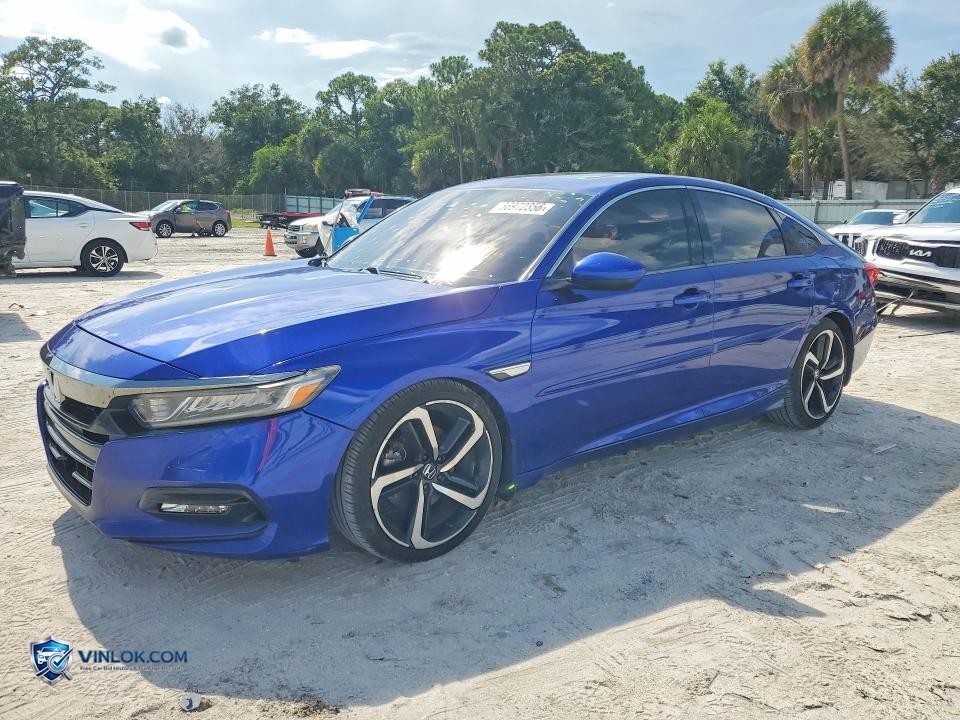 2018 HONDA ACCORD SPORT – Lot 56972356 auction photo
