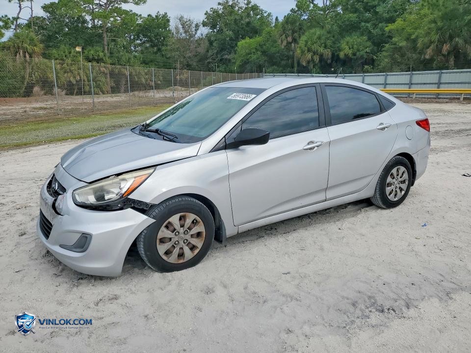 2016 HYUNDAI ACCENT SE – Lot 56973566 auction photo