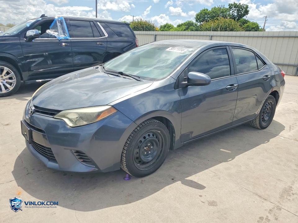 2015 TOYOTA COROLLA LE – Lot 56975556 auction photo