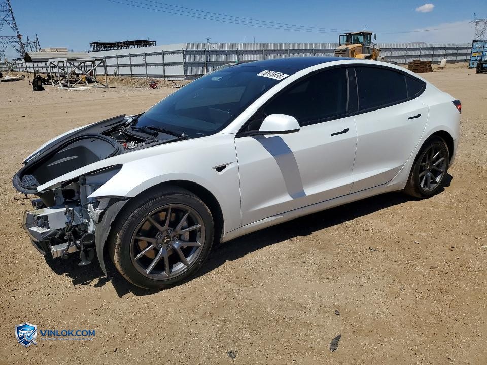 2023 TESLA MODEL 3 – Lot 56975676 auction photo