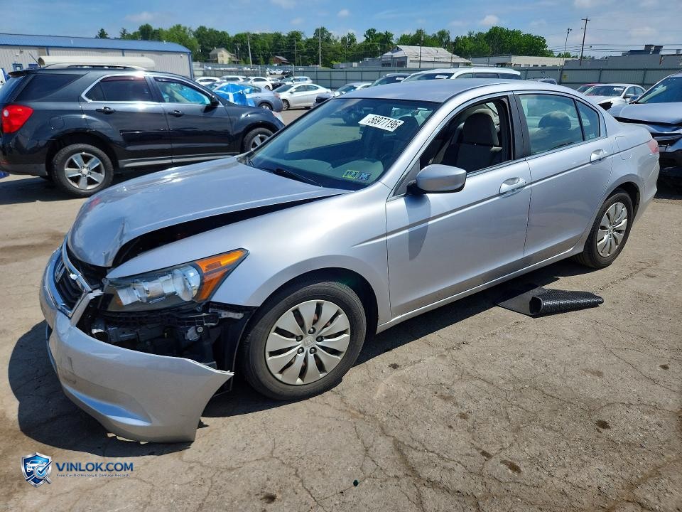 2008 HONDA ACCORD LX – Lot 56977196 auction photo