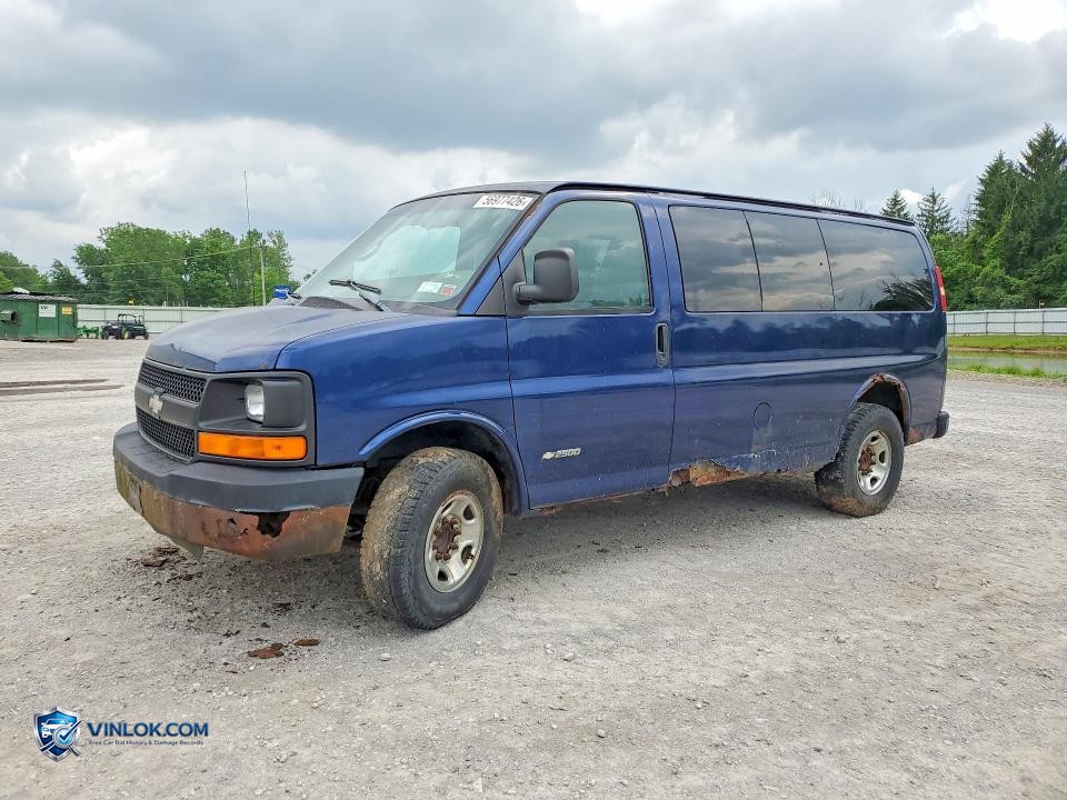 2004 CHEVROLET EXPRESS G2500 – Lot 56977426 auction photo