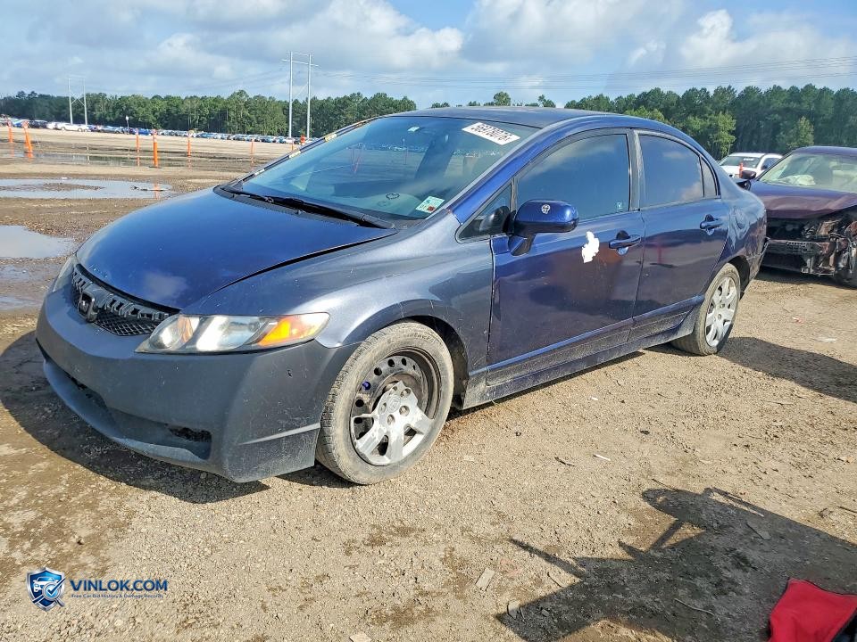 2009 HONDA CIVIC LX – Lot 56978076 auction photo