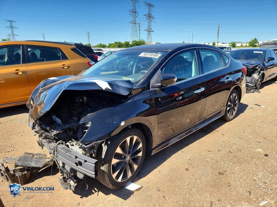 2018 NISSAN SENTRA SR – Lot 56978586 auction photo
