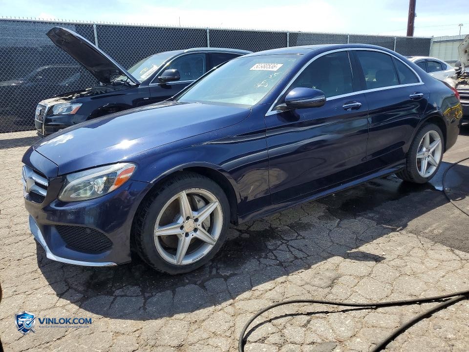 2015 MERCEDES-BENZ C 300 4MATIC – Lot 56980536 auction photo