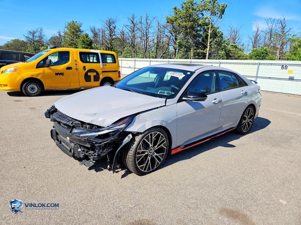 2022 HYUNDAI ELANTRA N BASE – Lot 56981376 auction photo