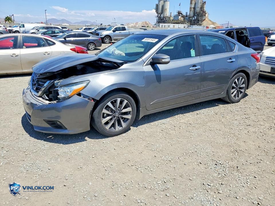 2017 NISSAN ALTIMA 2.5 SV – Lot 56981946 auction photo