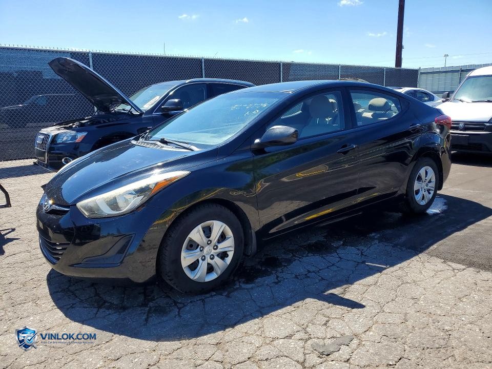 2016 HYUNDAI ELANTRA SE – Lot 56985136 auction photo