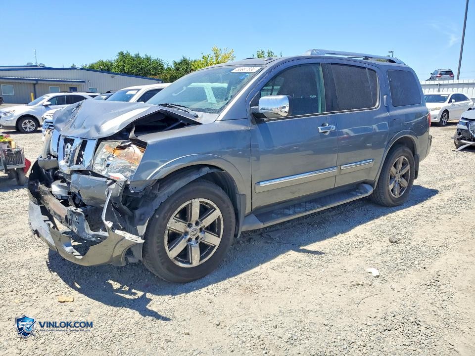2013 NISSAN ARMADA SV – Lot 56987536 auction photo
