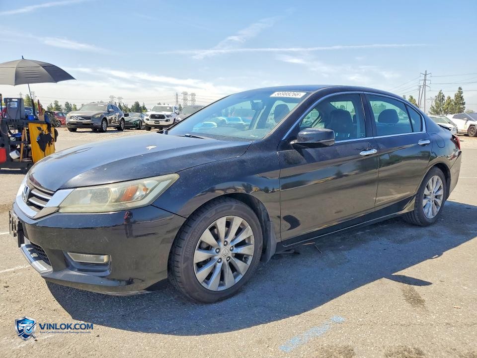 2013 HONDA ACCORD EXL – Lot 56988266 auction photo