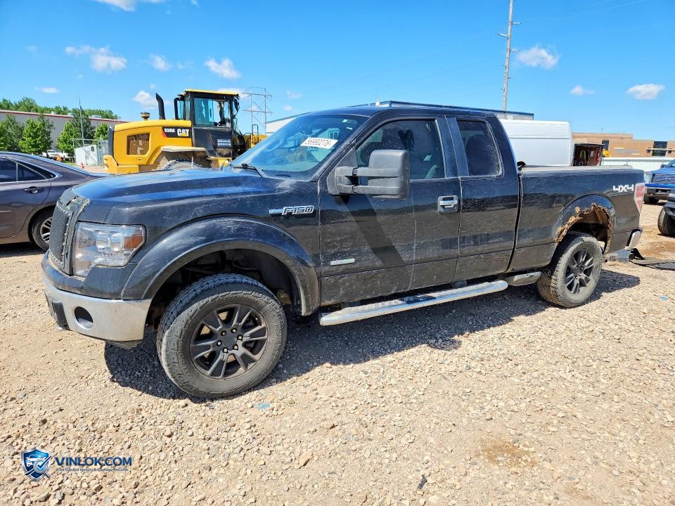 2012 FORD F150 SUPER CAB – Lot 56990276 auction photo