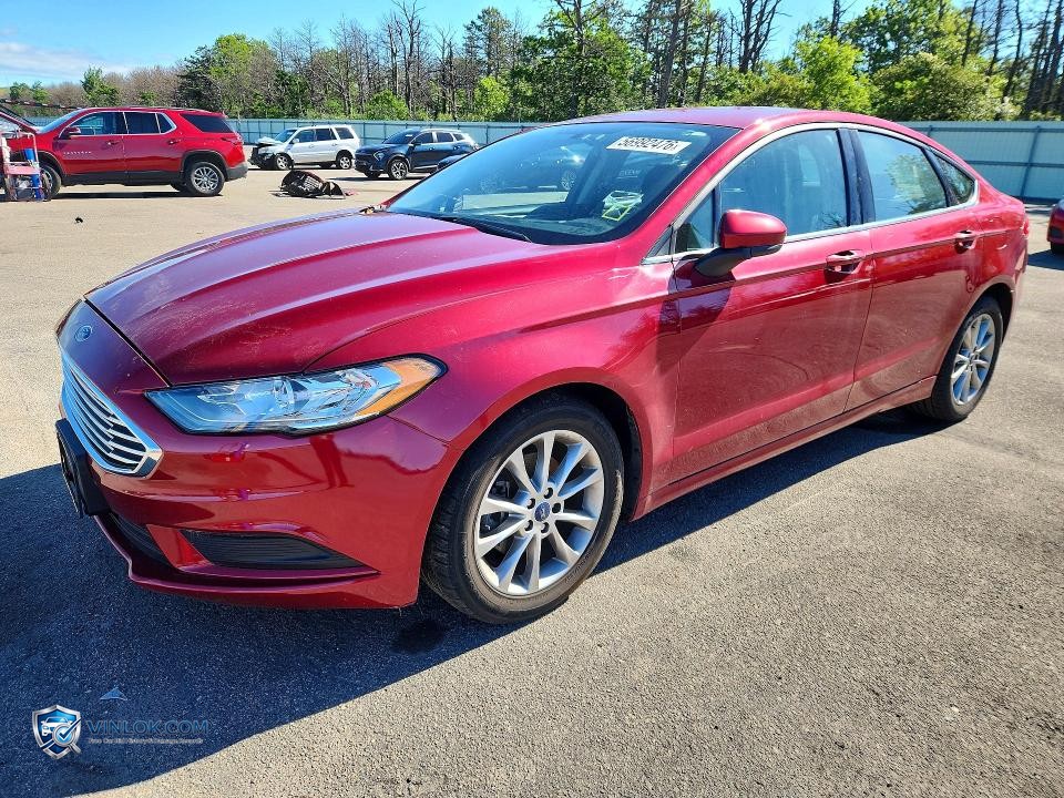 2017 FORD FUSION SE – Lot 56992476 auction photo