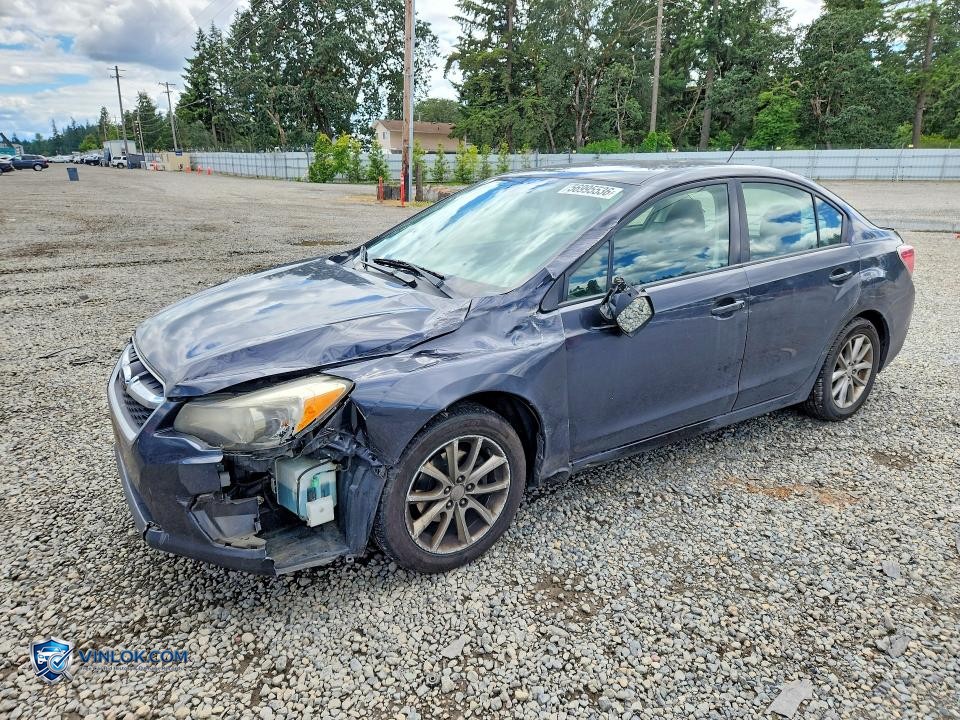 2012 SUBARU IMPREZA PREMIUM – Lot 56995536 auction photo