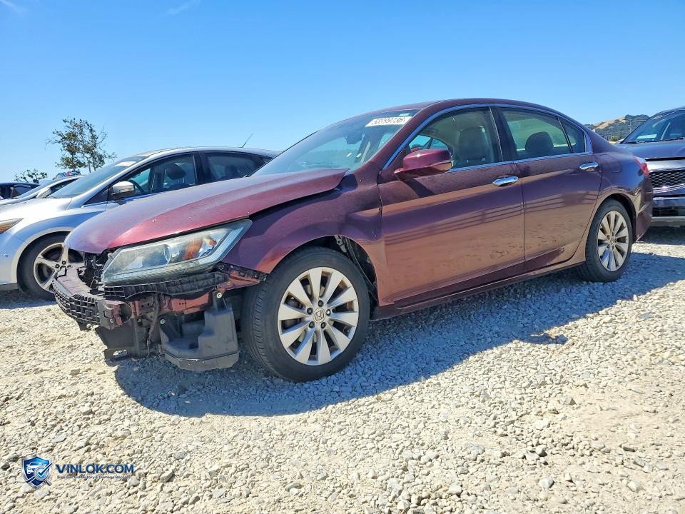 2015 HONDA ACCORD EXL – Lot 56999736 auction photo