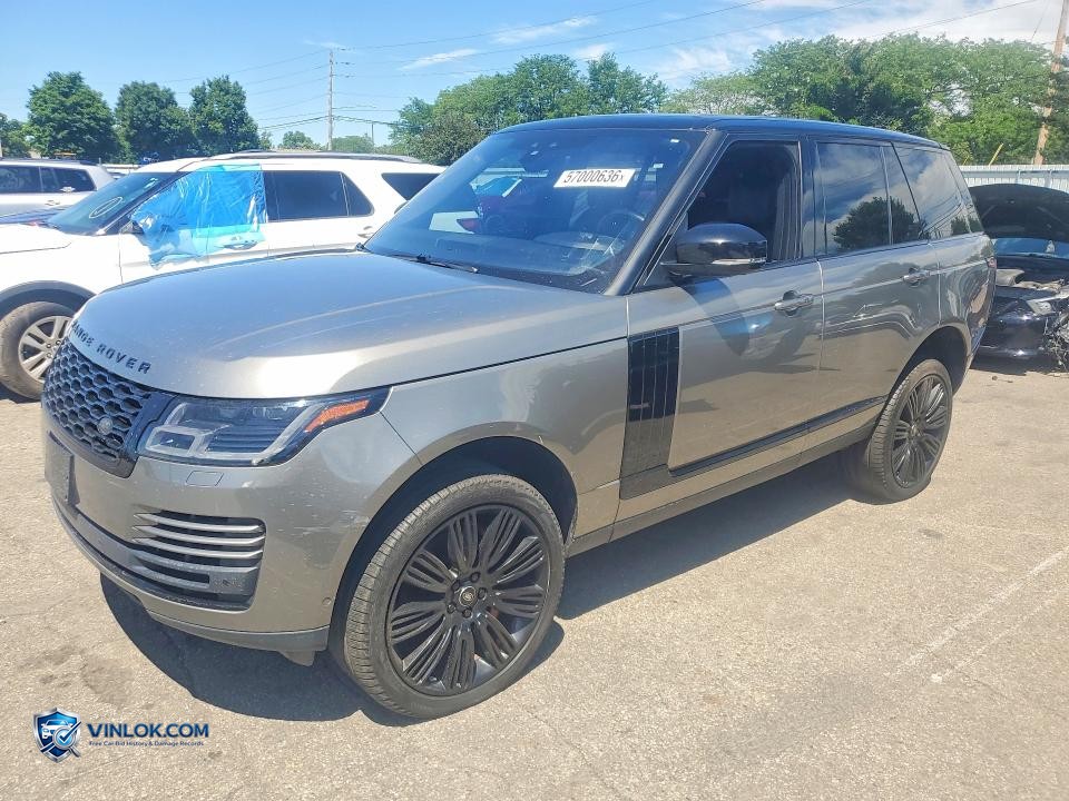2018 LAND ROVER RANGE ROVER SUPERCHARGED – Lot 57000636 auction photo