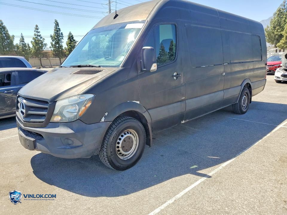 2016 MERCEDES BENZ SPRINTER 2500 DELIVERY VAN – Lot 57001666 auction photo