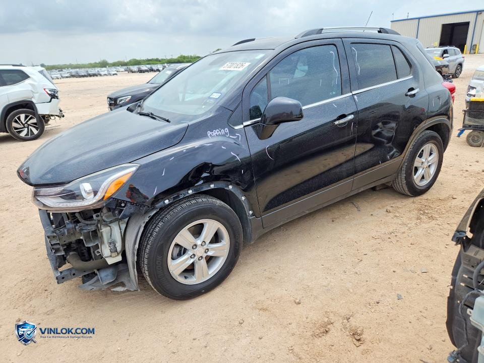 2019 CHEVROLET TRAX 1LT – Lot 57001826 auction photo