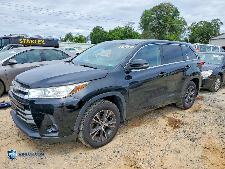 2018 TOYOTA HIGHLANDER LE – Lot 57002686 auction photo
