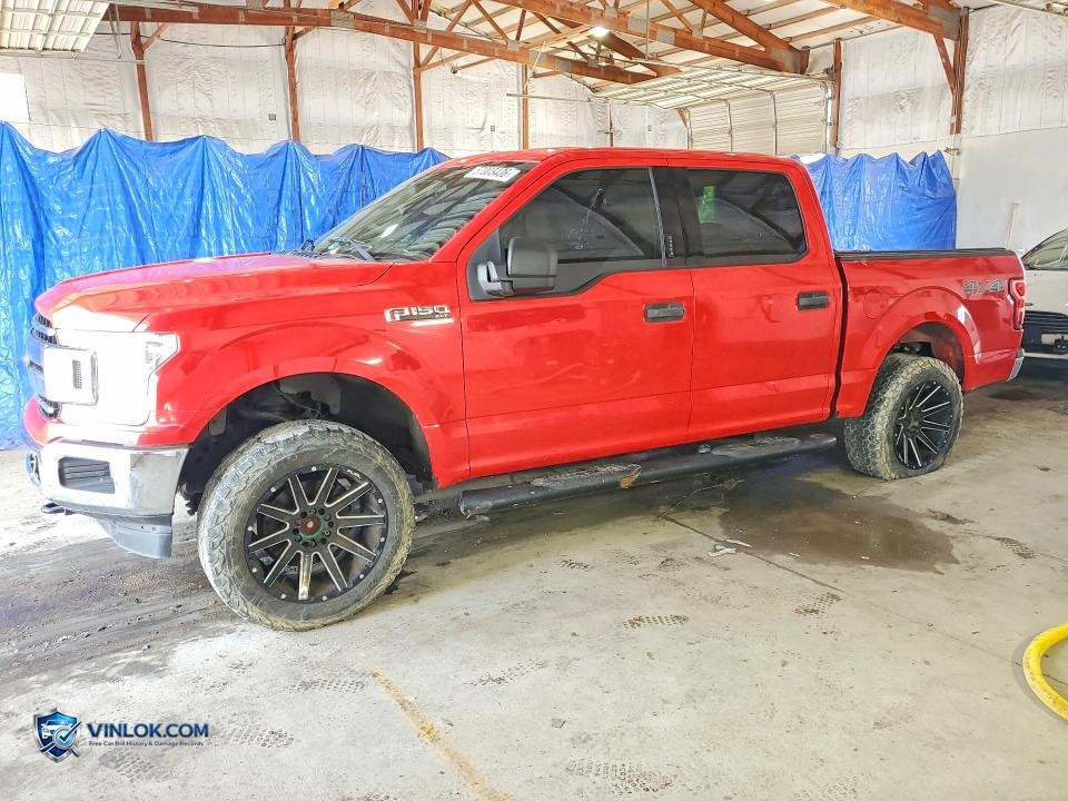 2018 FORD F150 SUPERCREW – Lot 57003436 auction photo