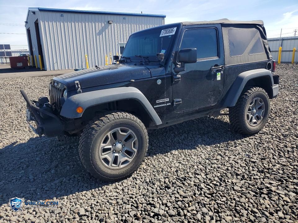 2017 JEEP WRANGLER SPORT – Lot 57003686 auction photo