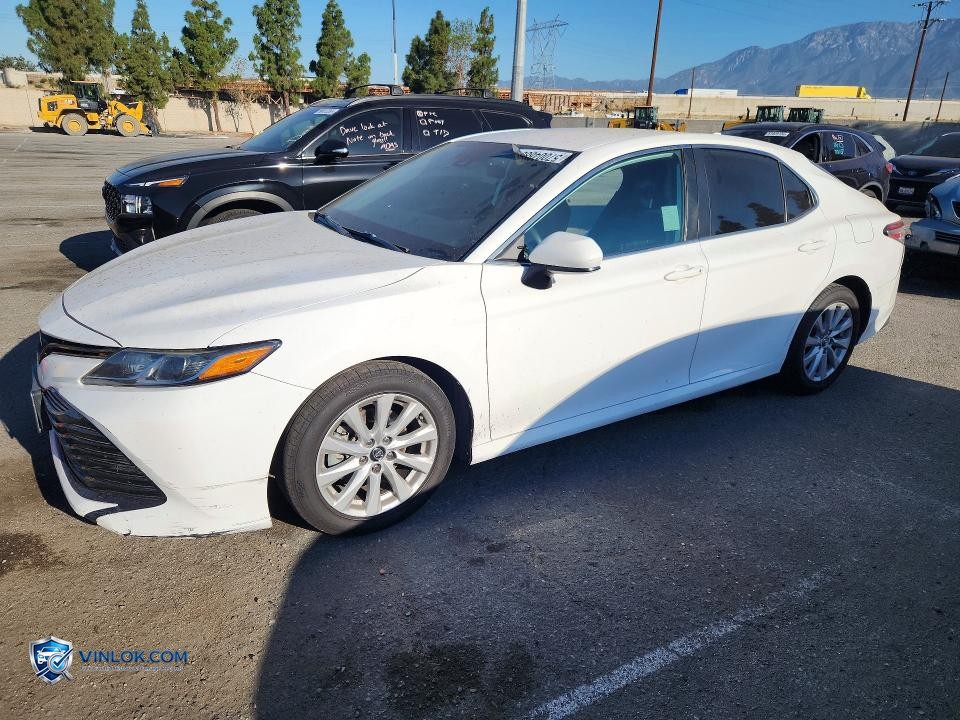 2019 TOYOTA CAMRY LE – Lot 57004686 auction photo