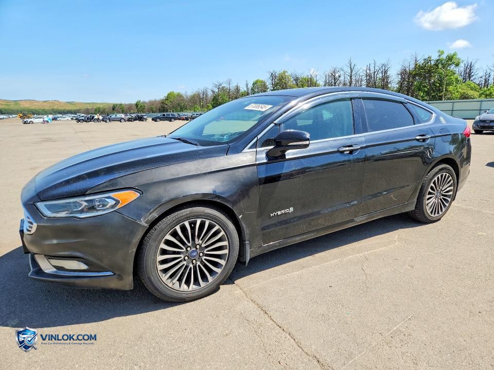 2018 FORD FUSION TITANIUM – Lot 57006546 auction photo