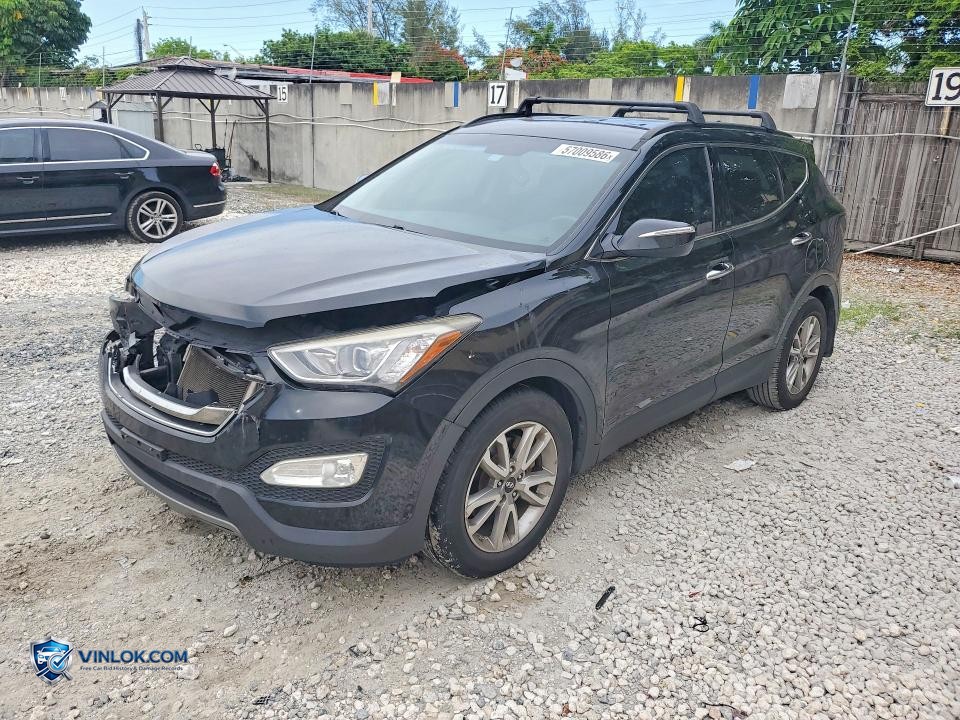 2015 HYUNDAI SANTA FE SPORT 2.0T – Lot 57009586 auction photo