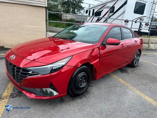 2023 HYUNDAI ELANTRA LIMITED – Lot 57009846 auction photo
