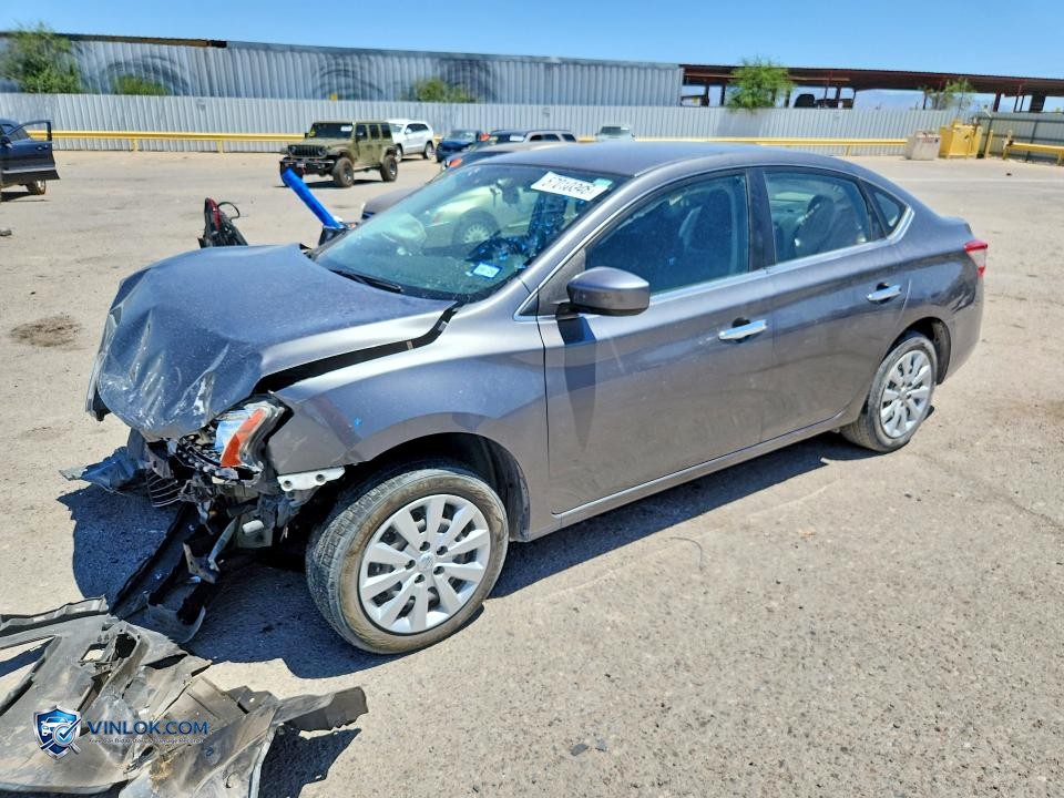 2015 NISSAN SENTRA S – Lot 57010346 auction photo