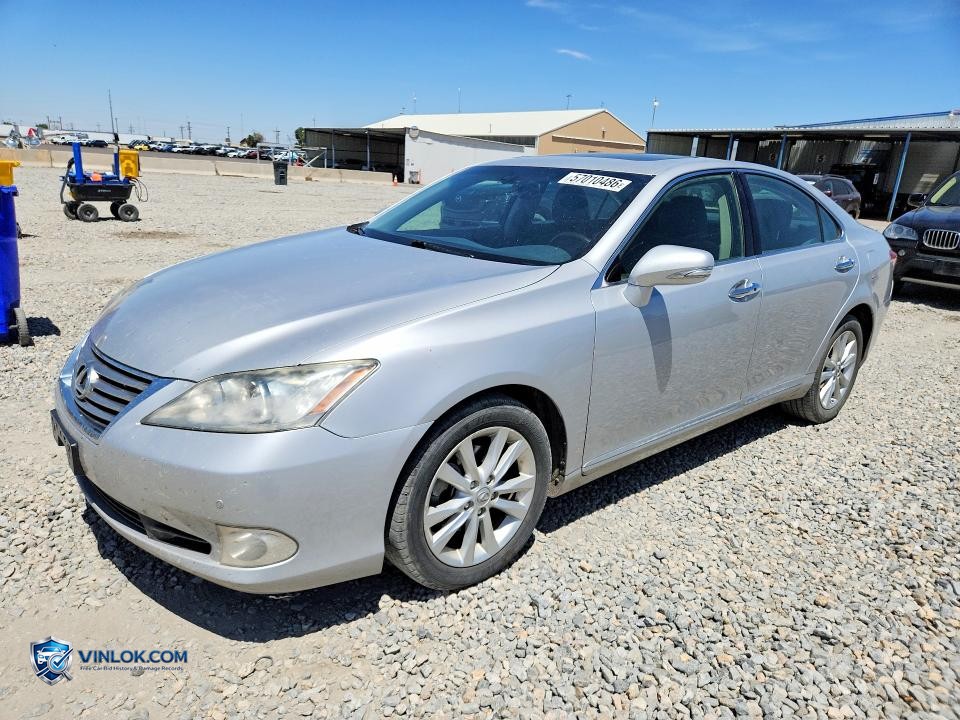 2012 LEXUS ES 350 – Lot 57010486 auction photo