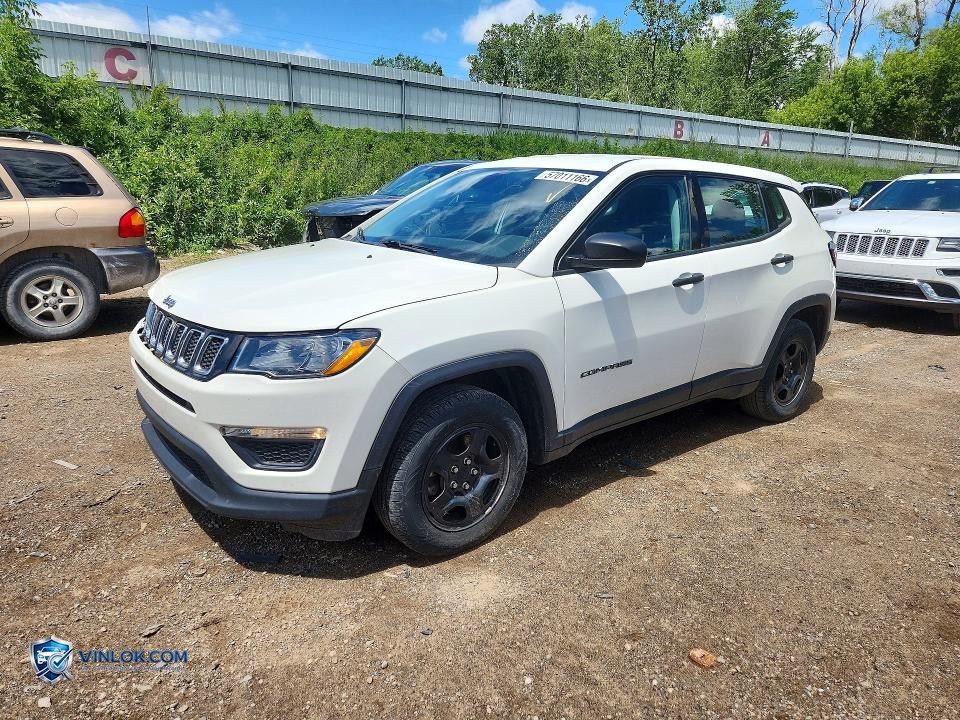 2020 JEEP COMPASS SPORT – Lot 57011166 auction photo